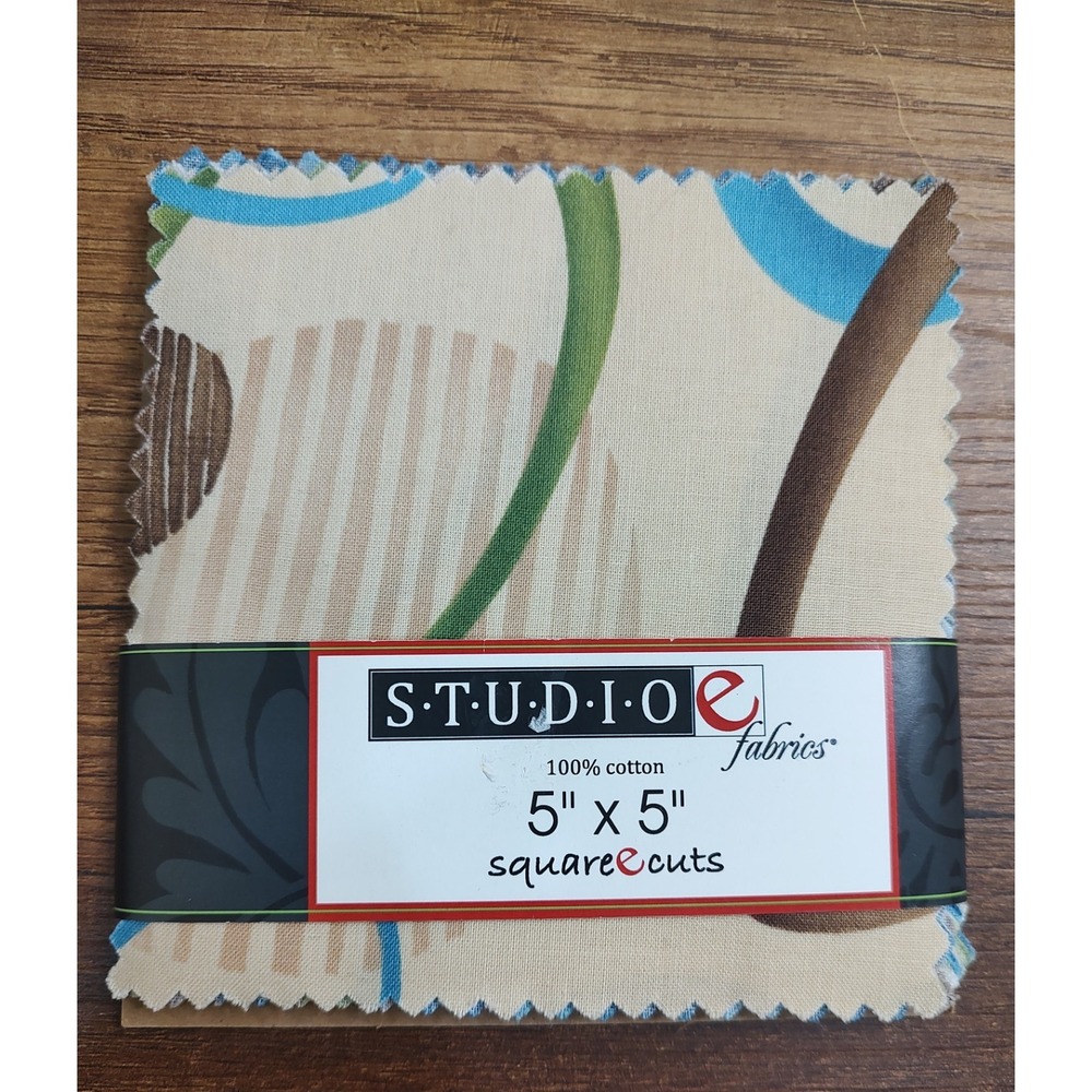 Studio E Fabrics Charm Pack 5 inch Oxygen Collection Quilt Fabric 20 Ct W47
